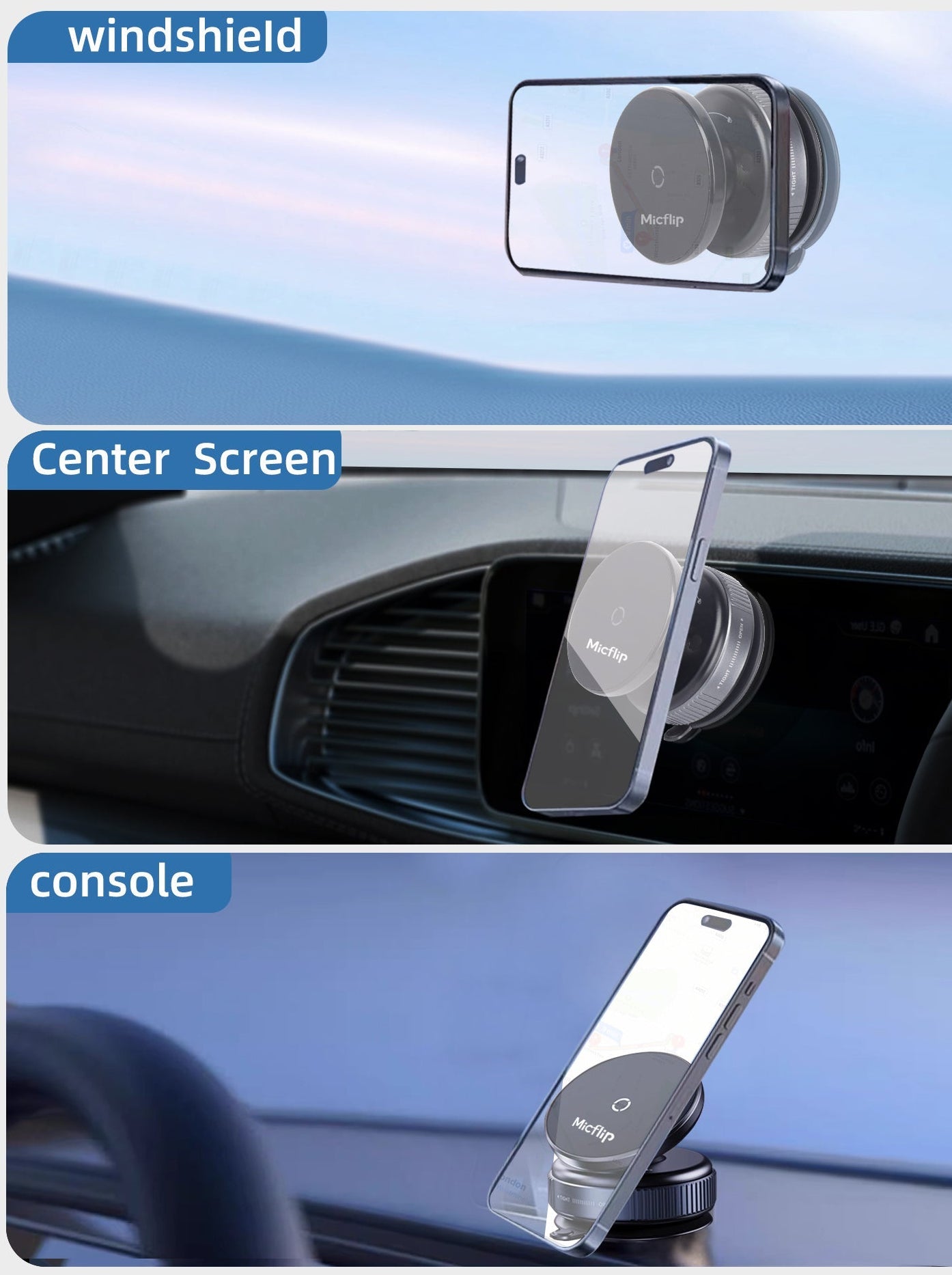 Support de téléphone MagSafe à ventouse - 🎁-10% avec le code BIENVENUE10